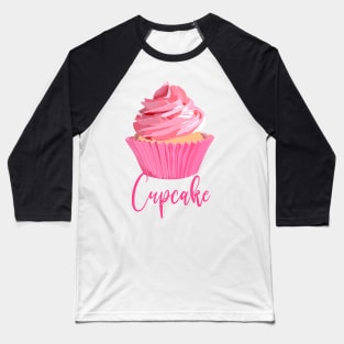 Cupcake Foodies Baseball T-Shirt